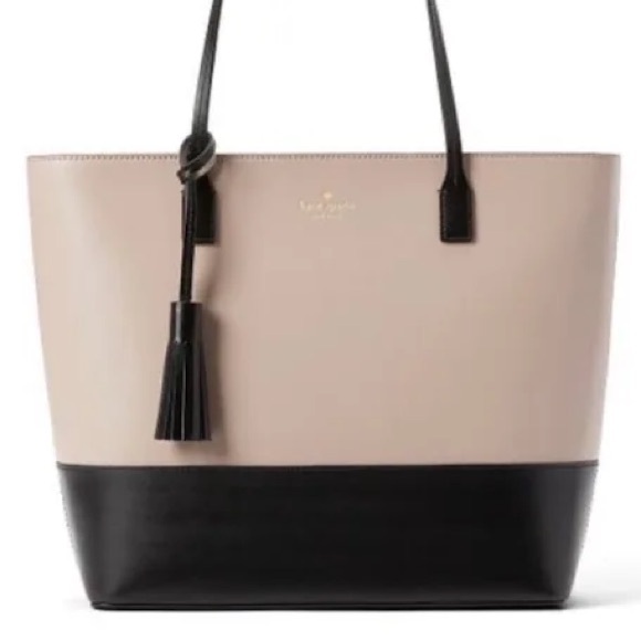 Kate Spade Wright Place Karla in Almondine/ Black - Picture 1 of 3